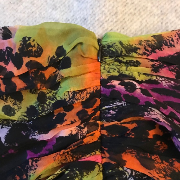 DVF Diane von Furstenberg Strapless Cocktail Dress - Perfect for Prom! - Picture 4 of 8